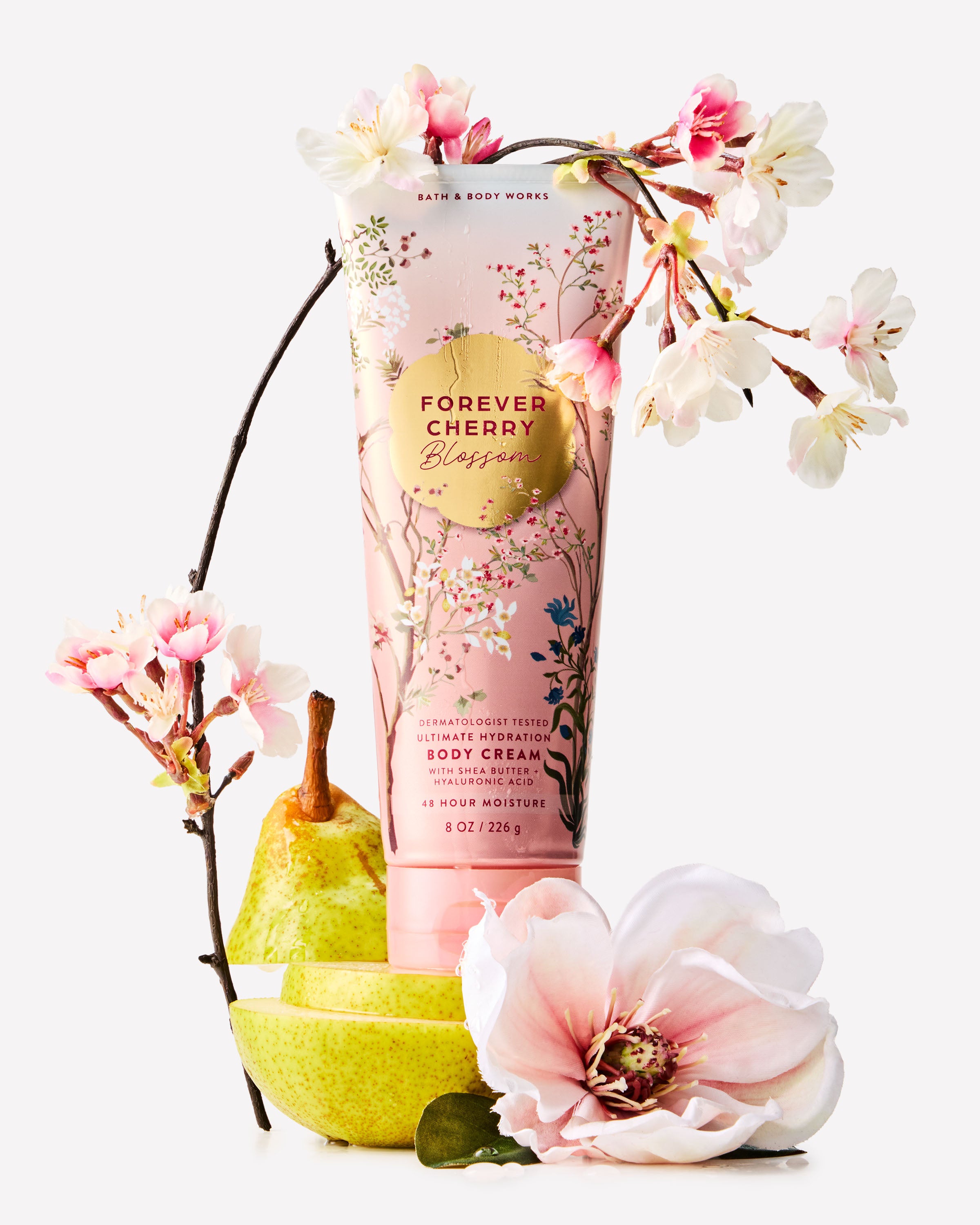 Forever Cherry Blossom Ultimate Hydration Body Cream - Image 4