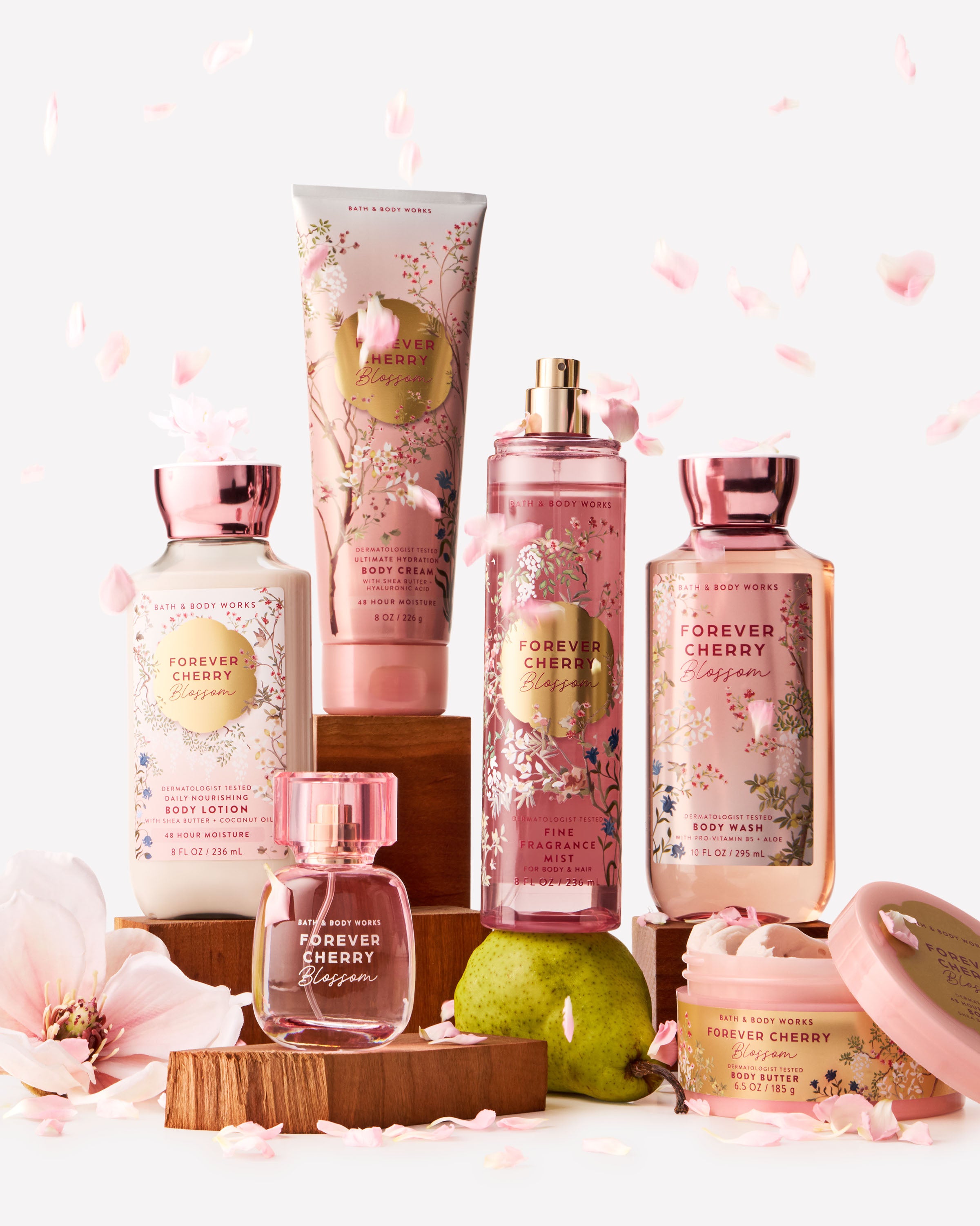 Forever Cherry Blossom Ultimate Hydration Body Cream - Image 7