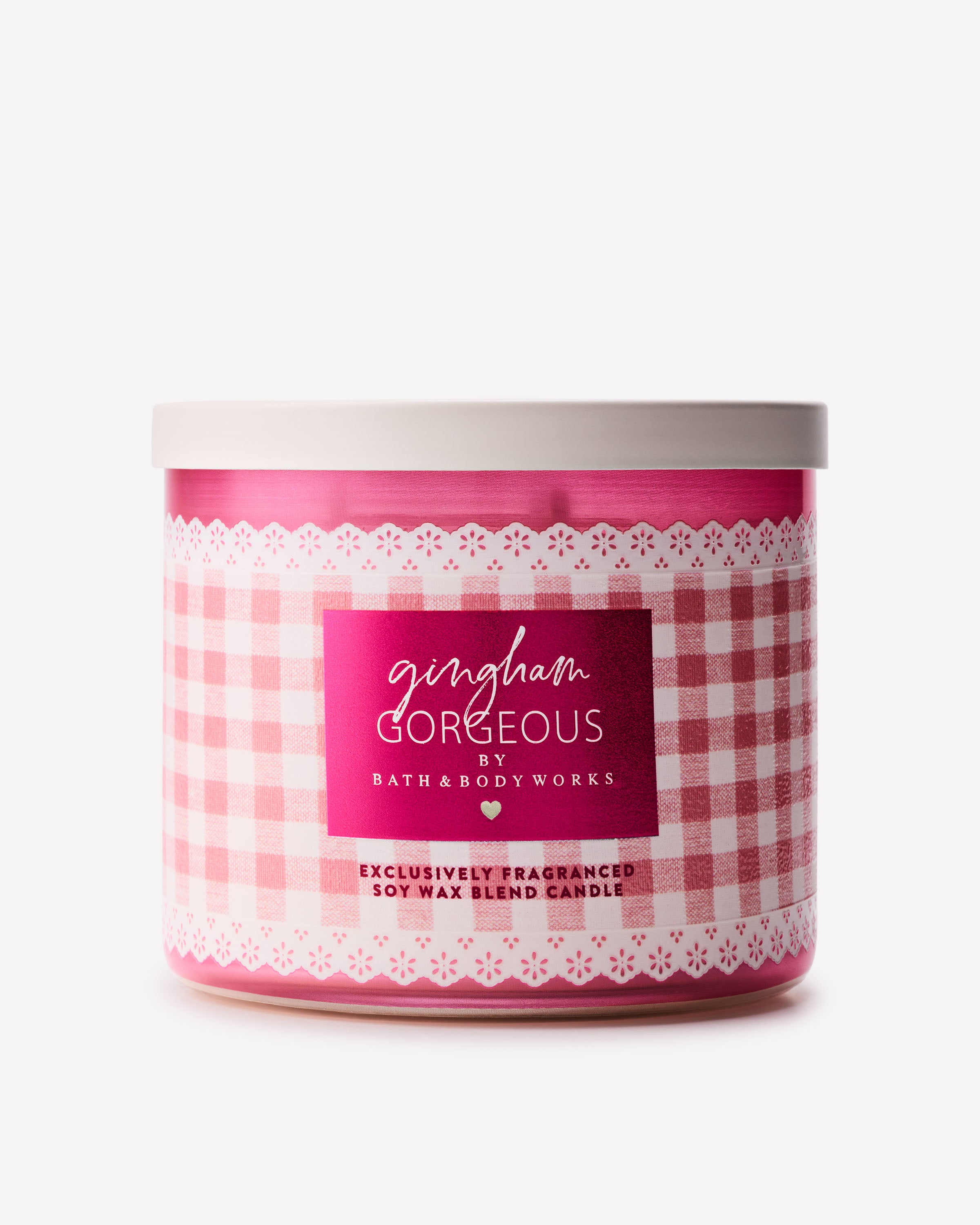 Gingham Gorgeous 3-Wick Candle