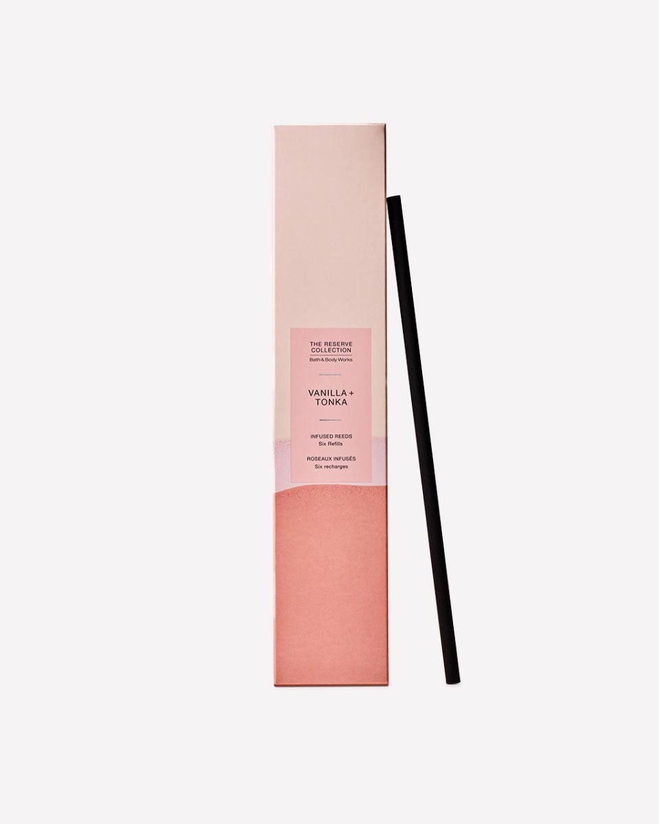 Vanilla + Tonka Fragrance-Infused Liquidless Reeds - Image 5