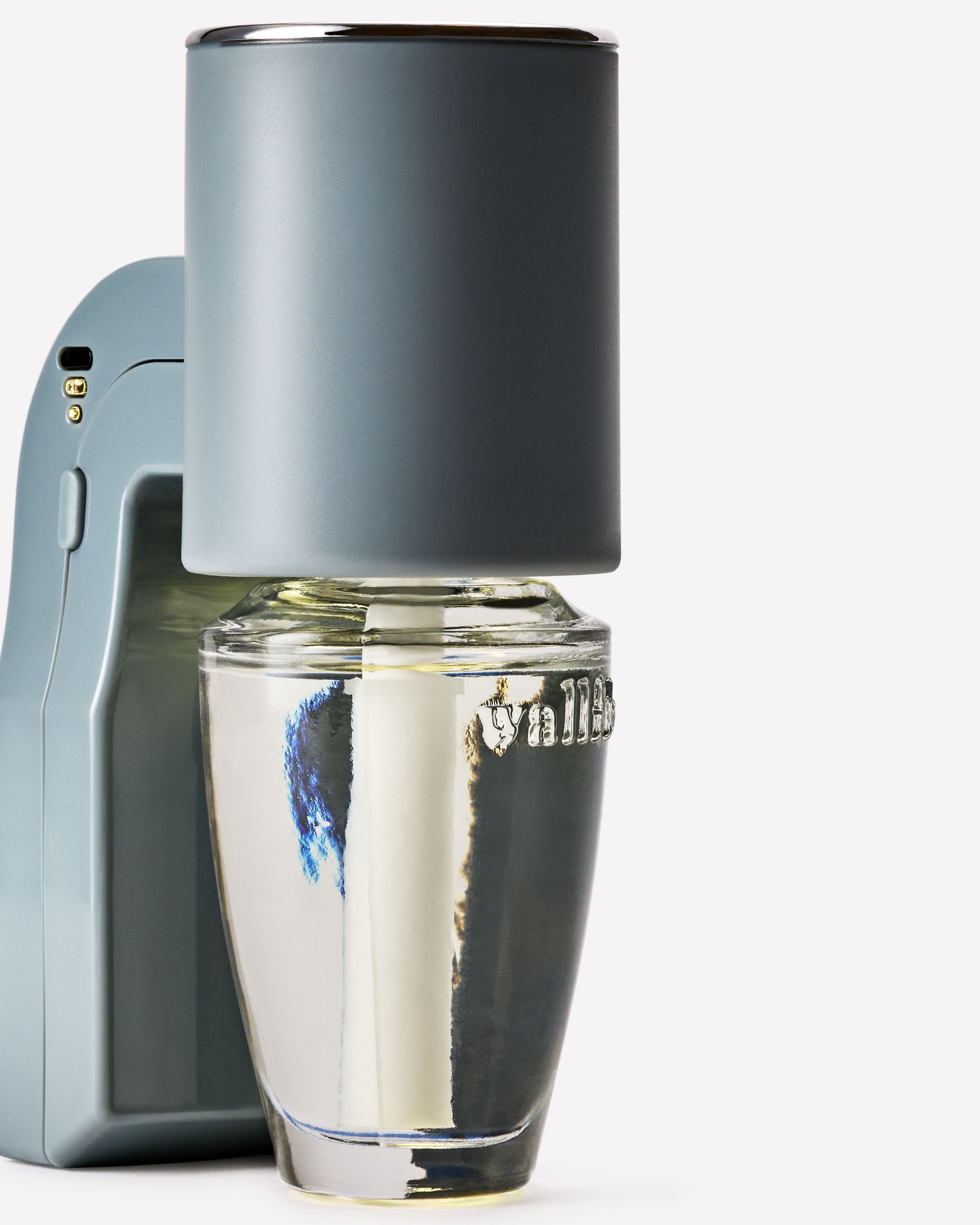 Light Blue Cylinder Scent Control Nightlight - Image 2